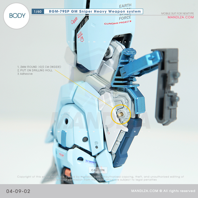 PG] RGM-79SP GM SNIPER BODY 04-09