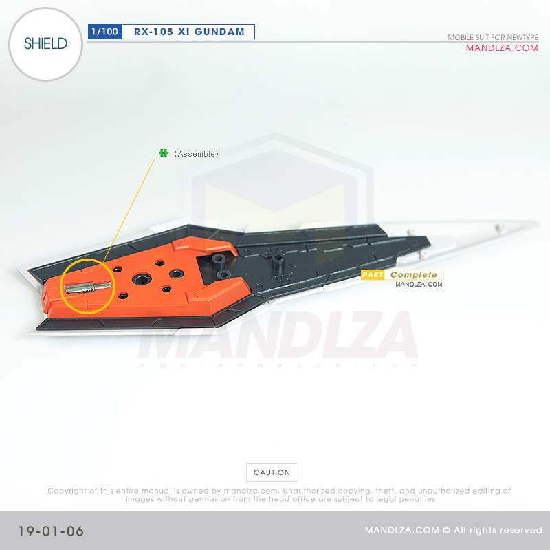 INJECTION] RX-105 XI GUNDAM SHIELD 19-01