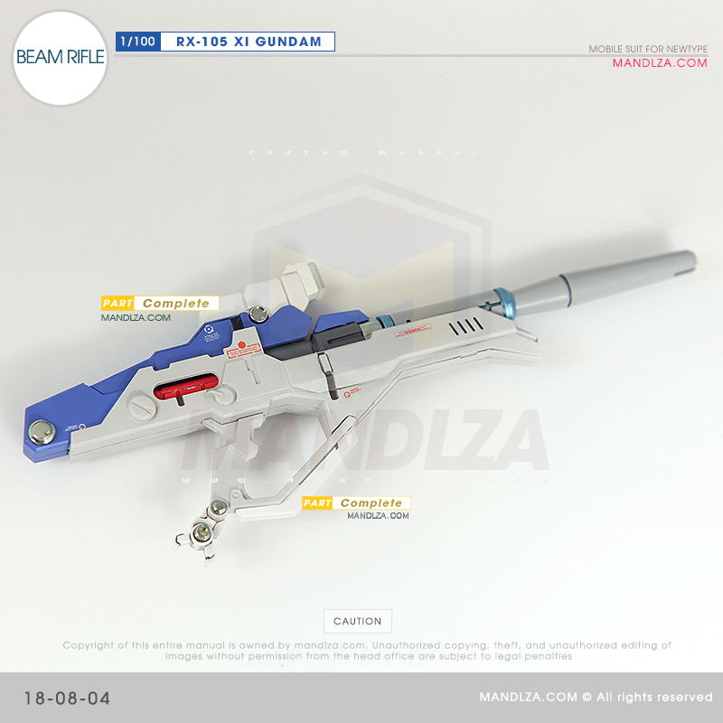 INJECTION] RX-105 XI GUNDAM BEAM RIFLE 18-08