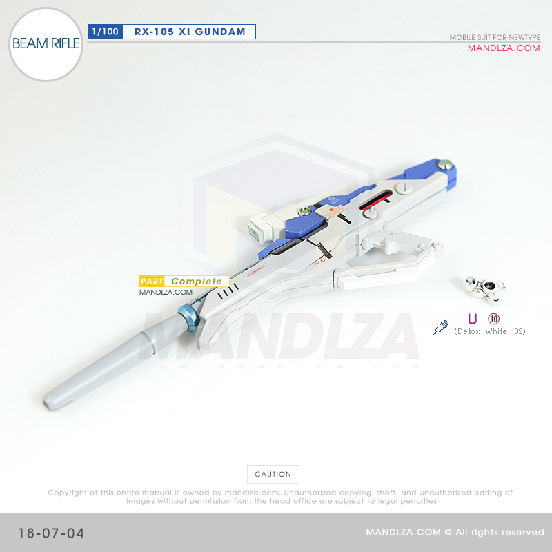 INJECTION] RX-105 XI GUNDAM BEAM RIFLE 18-07