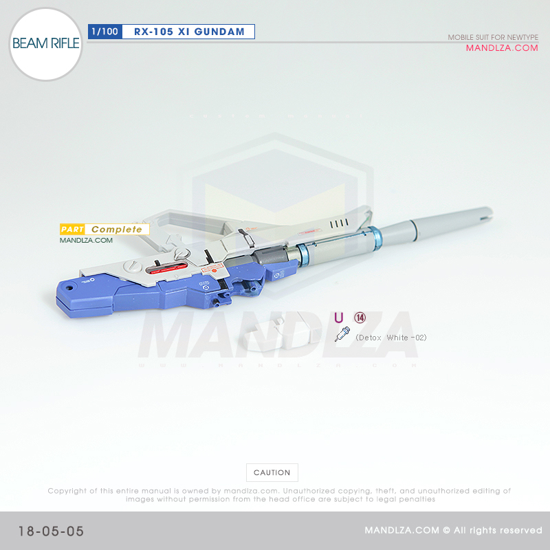 INJECTION] RX-105 XI GUNDAM BEAM RIFLE 18-05