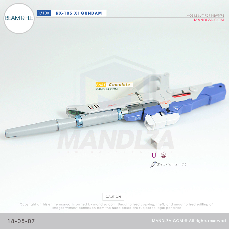 INJECTION] RX-105 XI GUNDAM BEAM RIFLE 18-05