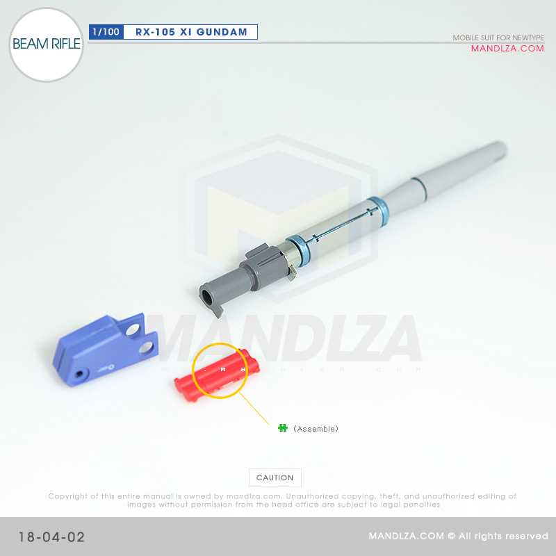 INJECTION] RX-105 XI GUNDAM BEAM RIFLE 18-04