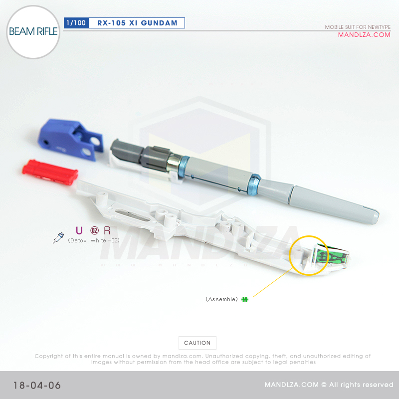 INJECTION] RX-105 XI GUNDAM BEAM RIFLE 18-04