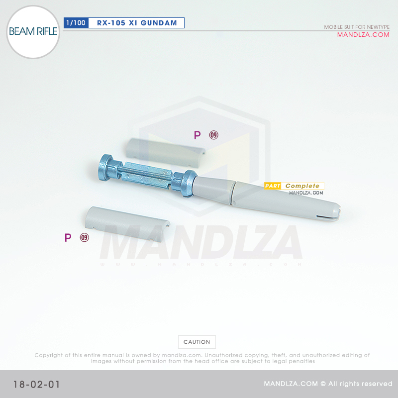 INJECTION] RX-105 XI GUNDAM BEAM RIFLE 18-02