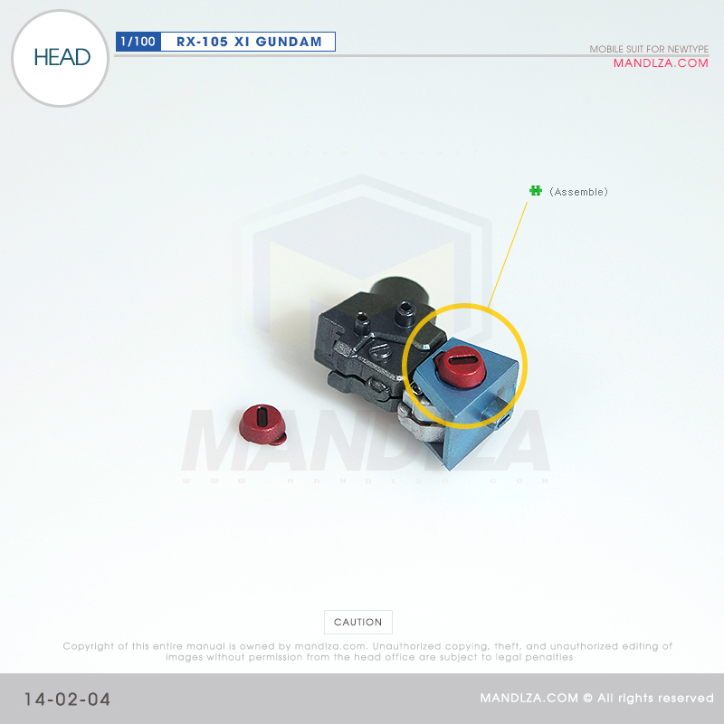 INJECTION] RX-105 XI GUNDAM HEAD 14-02