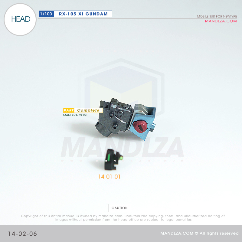 INJECTION] RX-105 XI GUNDAM HEAD 14-02