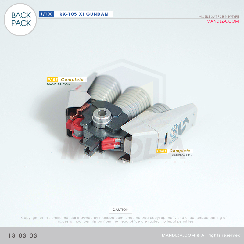 INJECTION] RX-105 XI GUNDAM BACL-PACK 13-03