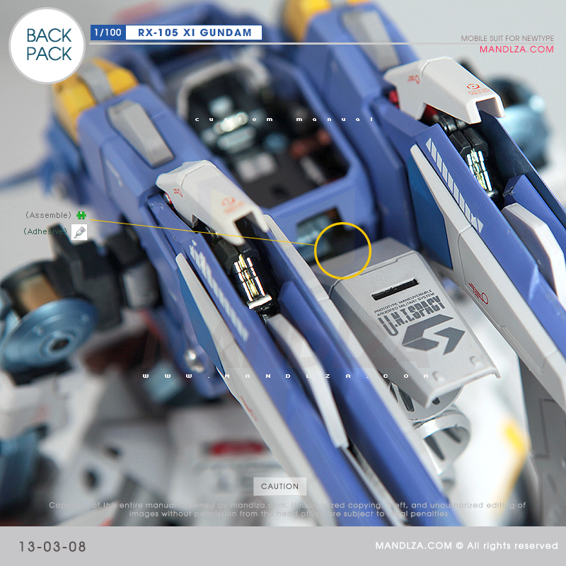 INJECTION] RX-105 XI GUNDAM BACL-PACK 13-03