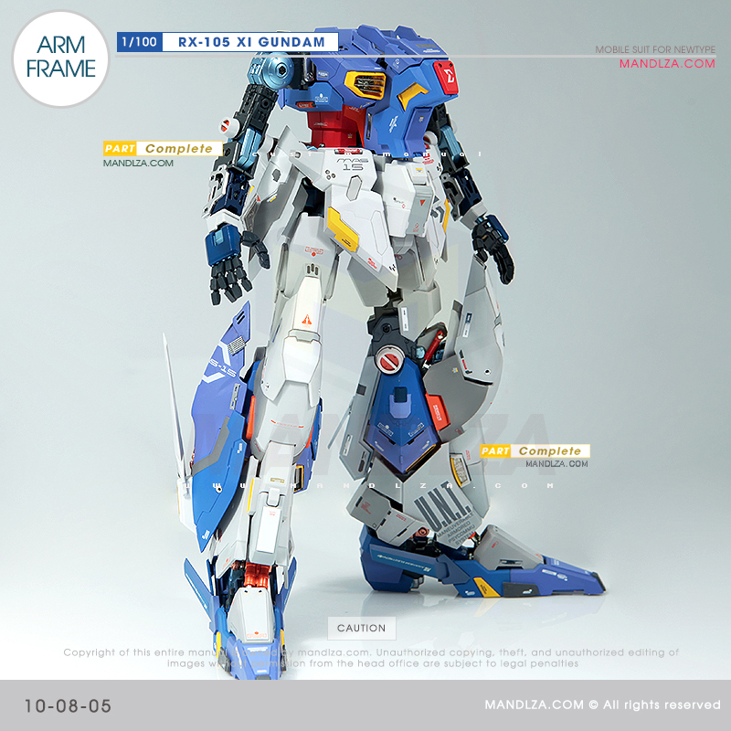 INJECTION] RX-105 XI GUNDAM ARM FRAME 10-08