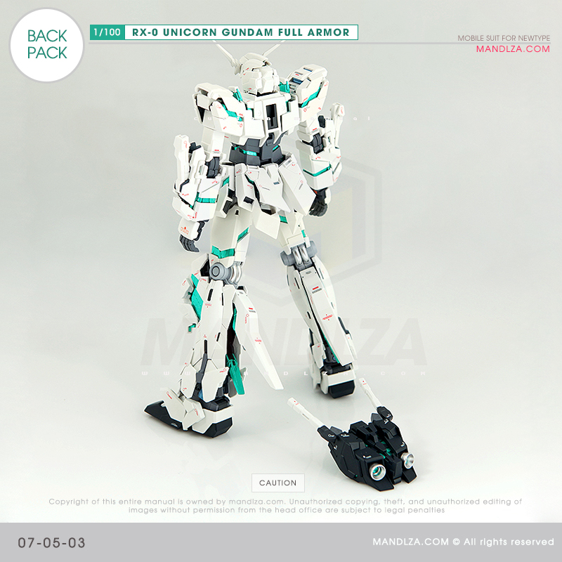 MG] RX-0 UNICORN GUNDAM BACK-PACK 07-05