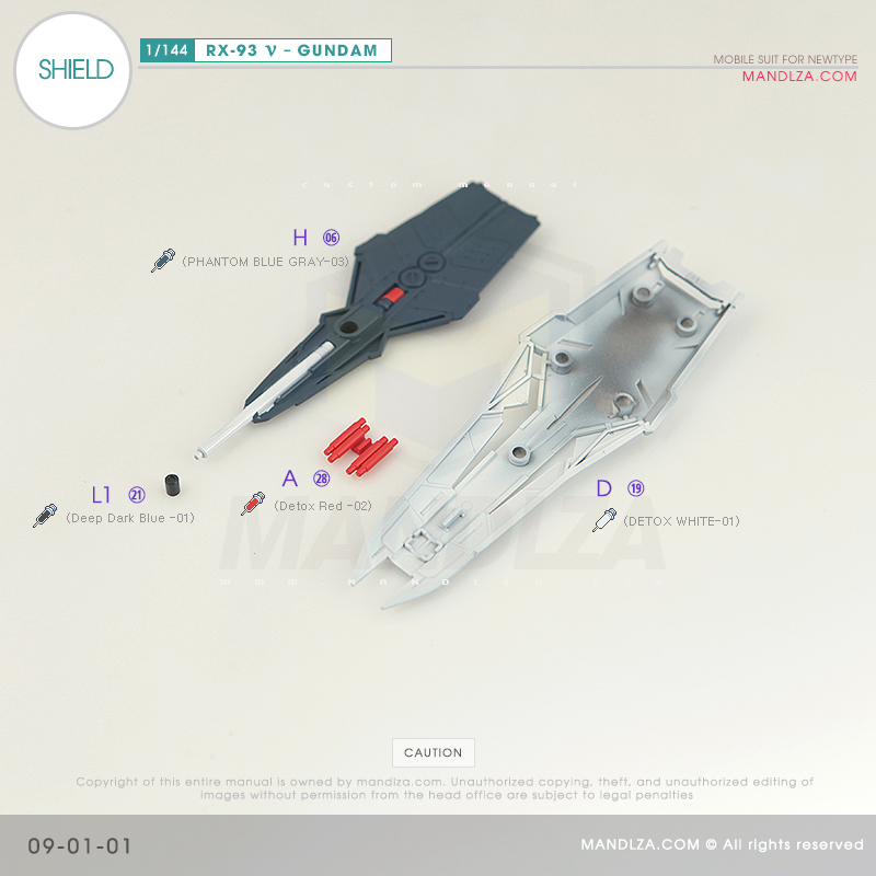 RG] RX-93 NEW GUNDAM SHIELD 09-01