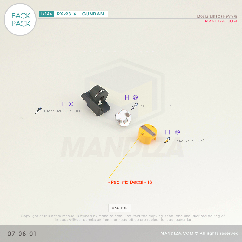 RG] RX-93 NEW GUNDAM BACK-PACK 07-08