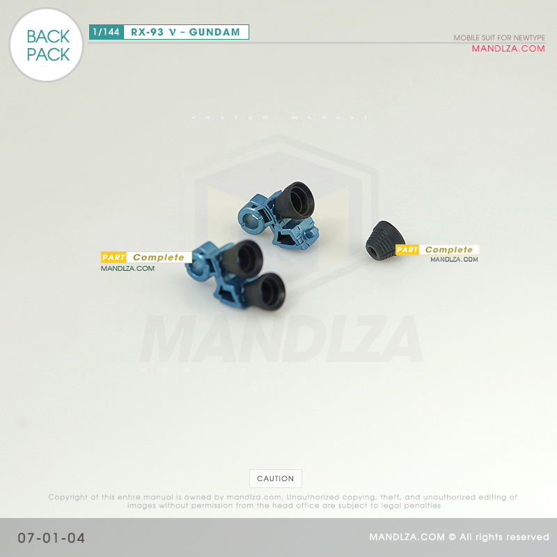 RG] RX-93 NEW GUNDAM BACK-PACK 07-01