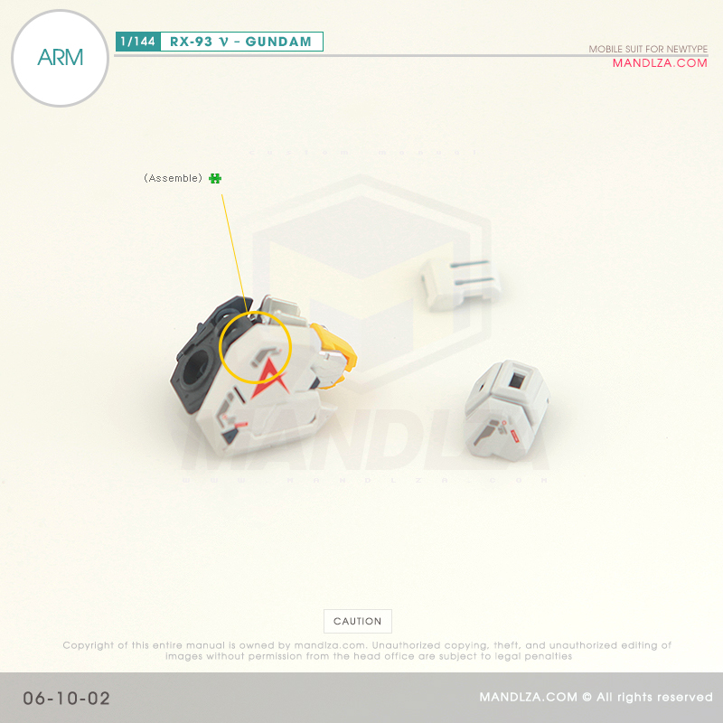 RG] RX-93 NEW GUNDAM ARM 06-10