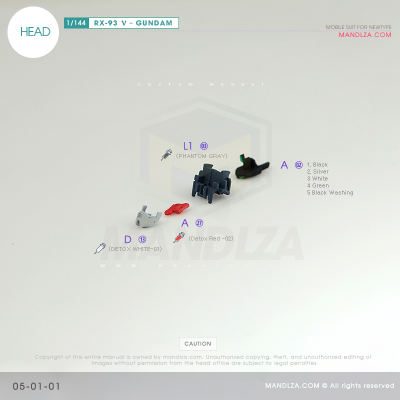 RG] RX-93 NEW GUNDAM HEAD 05-01