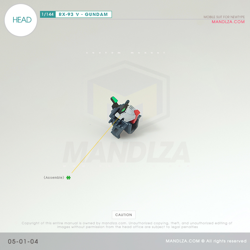 RG] RX-93 NEW GUNDAM HEAD 05-01