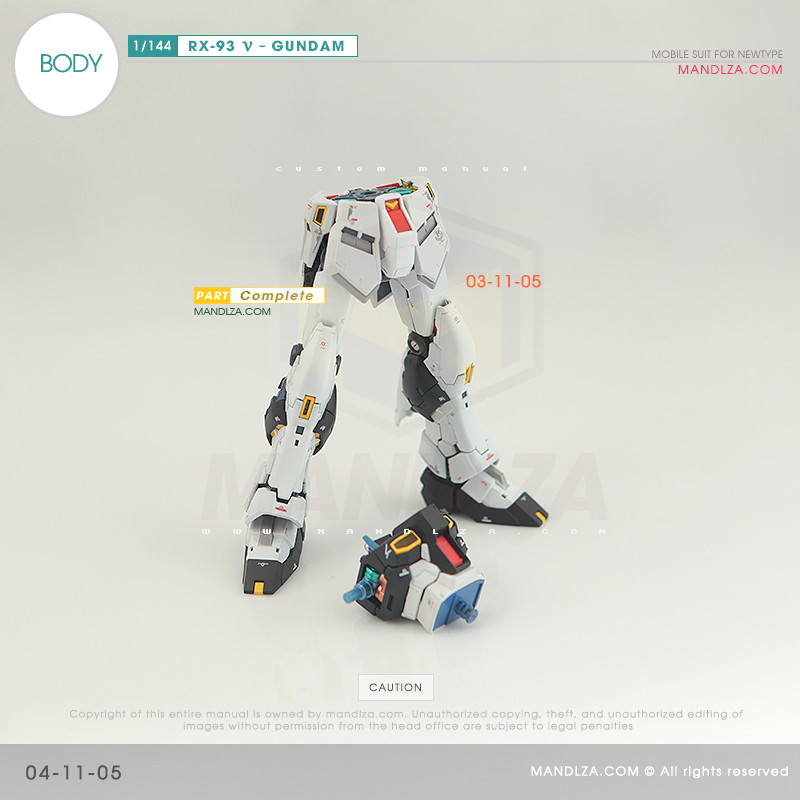 RG] RX-93 NEW GUNDAM BODY 04-11