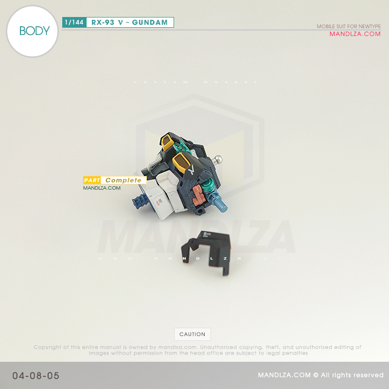 RG] RX-93 NEW GUNDAM BODY 04-08
