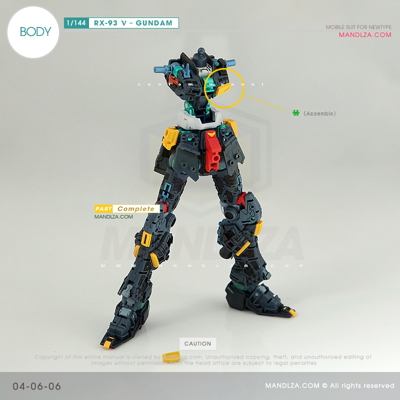 RG] RX-93 NEW GUNDAM BODY 04-06