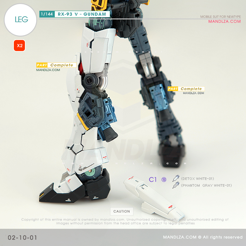 RG] RX-93 NEW GUNDAM LEG 02-10