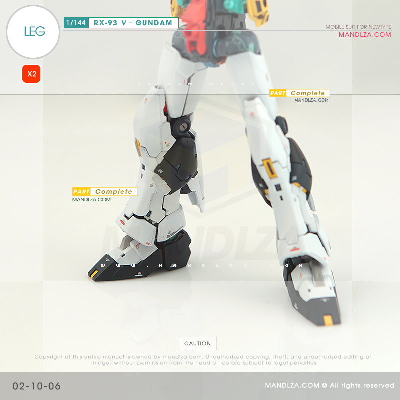 RG] RX-93 NEW GUNDAM LEG 02-10