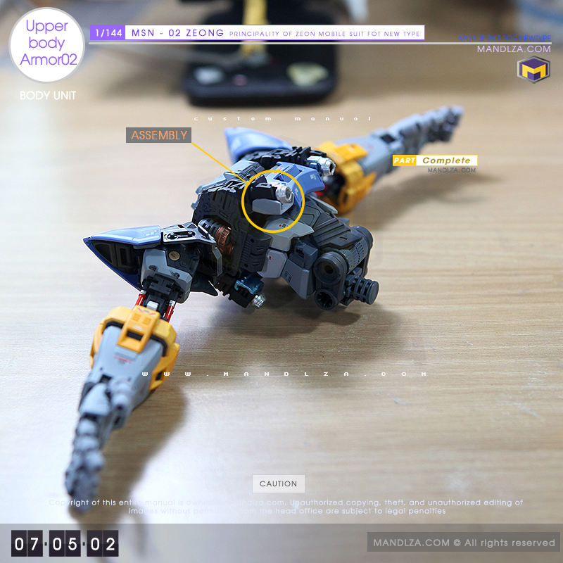 RG]MSN-02 ZEONG Upper Body Armor 02 07-05