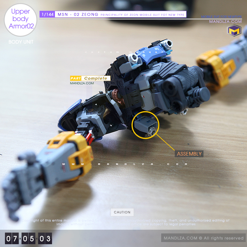 RG]MSN-02 ZEONG Upper Body Armor 02 07-05