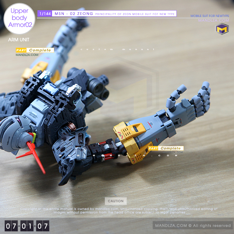 RG]MSN-02 ZEONG Upper Body Armor 02 07-01