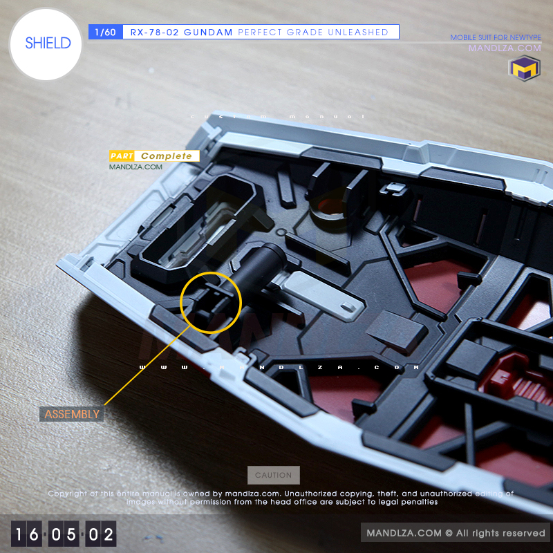 PG] RX-78 UNLEASHED SHIELD 16-05