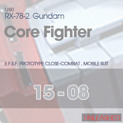 PG] RX-78 UNLEASHED CORE FIGHTER 15-08
