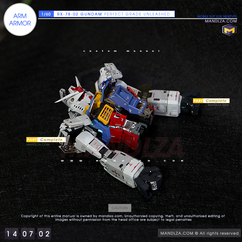 PG] RX-78 UNLEASHED ARM ARMOR 14-07