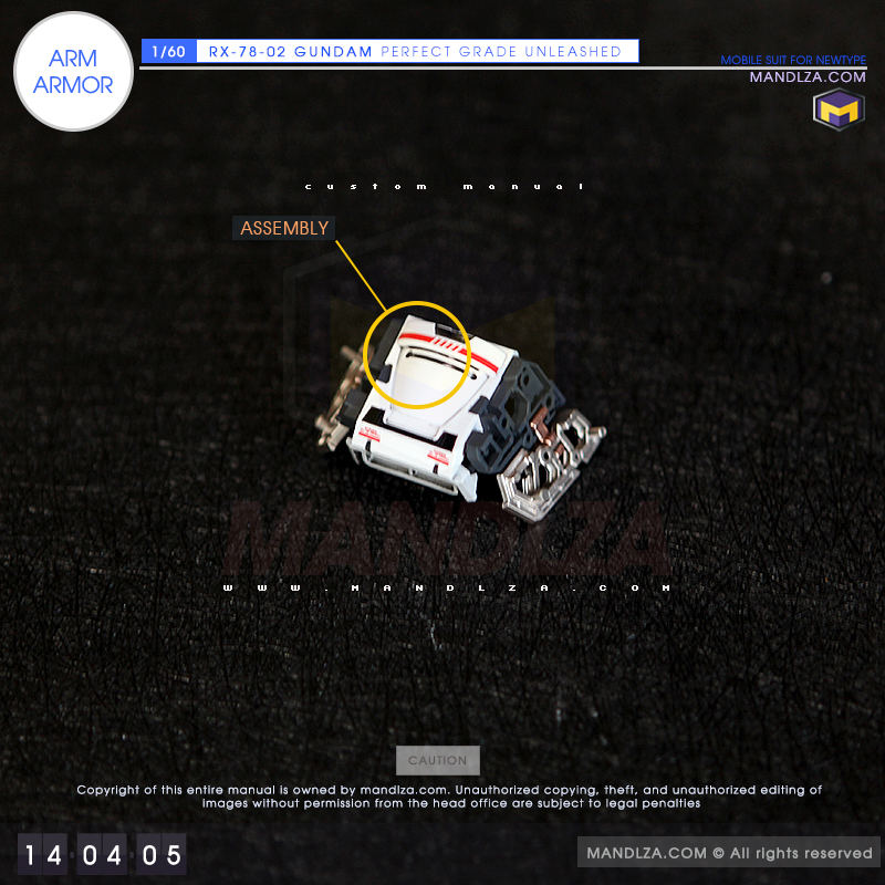 PG] RX-78 UNLEASHED ARM ARMOR 14-04