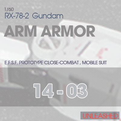 PG] RX-78 UNLEASHED ARM ARMOR 14-03