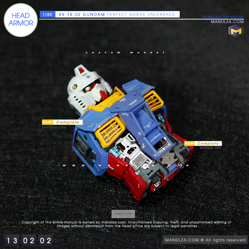 PG] RX-78 UNLEASHED HEAD ARMOR 13-02