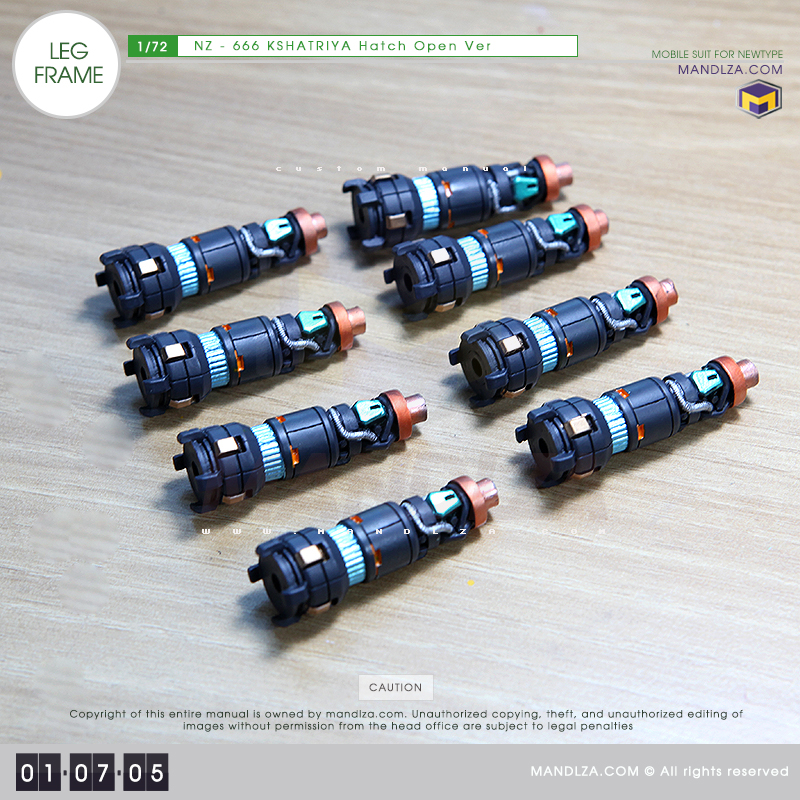 NZ-666 KSHATRIYA LEG FRAME 01-07