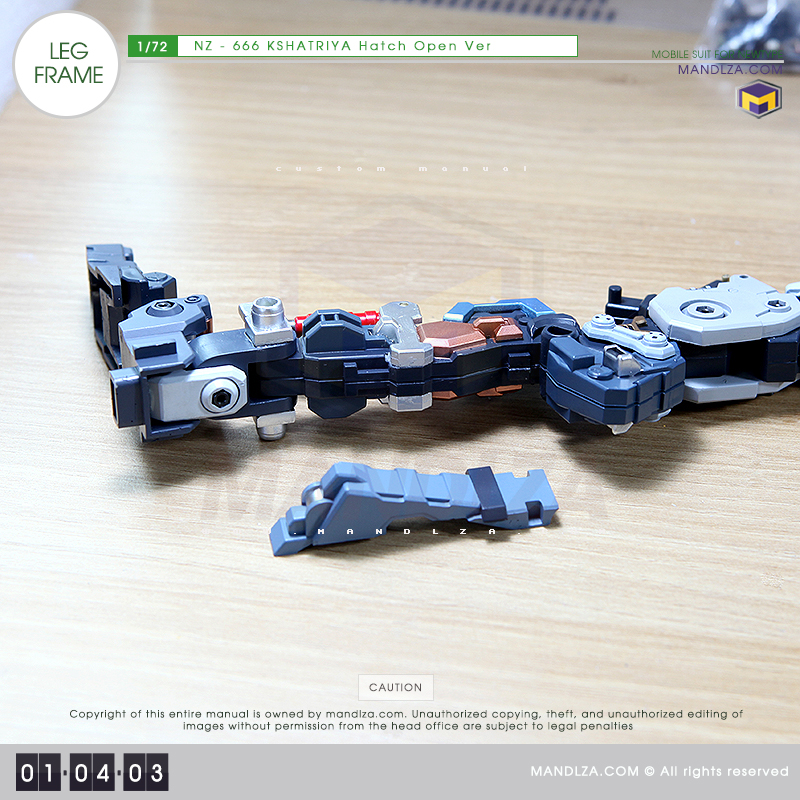NZ-666 KSHATRIYA LEG FRAME 01-04