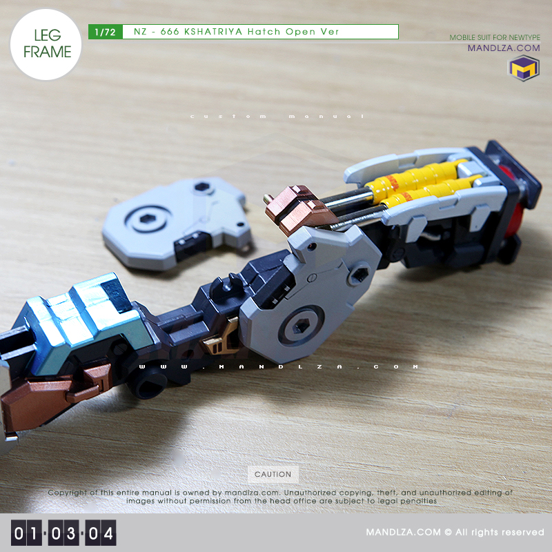 NZ-666 KSHATRIYA LEG FRAME 01-03