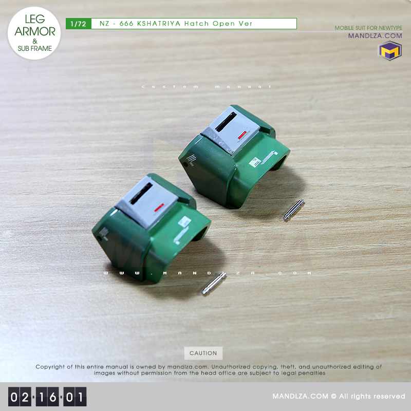 NZ-666 KSHATRIYA LEG ARMOR 02-16