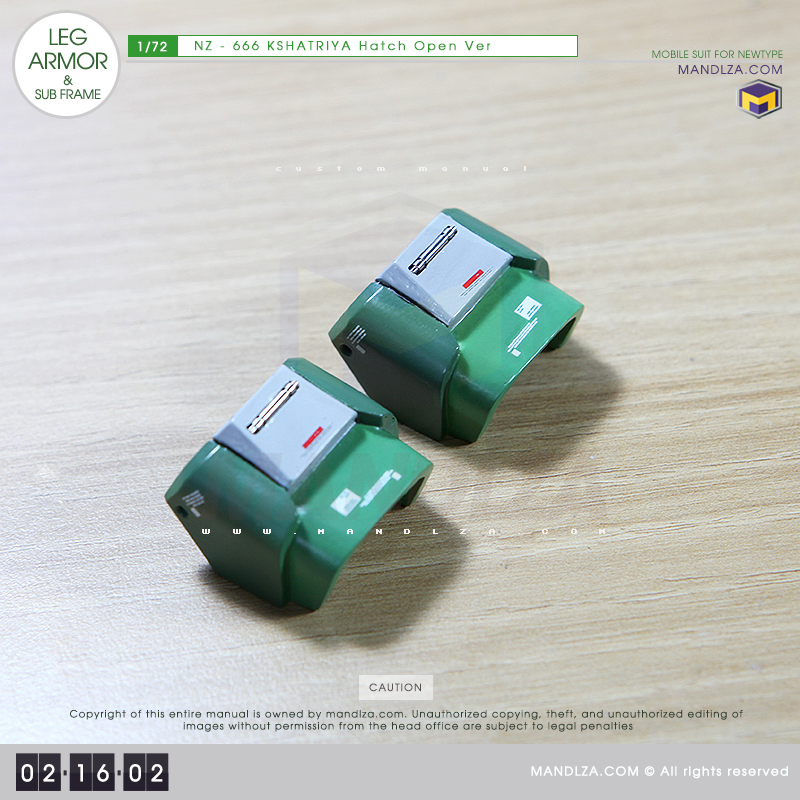 NZ-666 KSHATRIYA LEG ARMOR 02-16