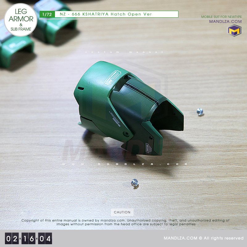 NZ-666 KSHATRIYA LEG ARMOR 02-16