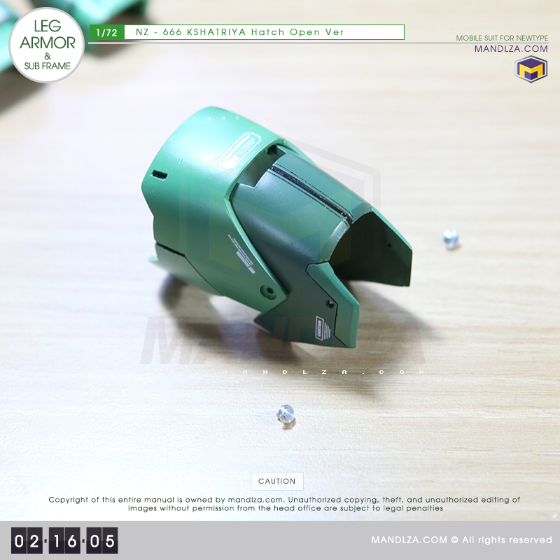 NZ-666 KSHATRIYA LEG ARMOR 02-16