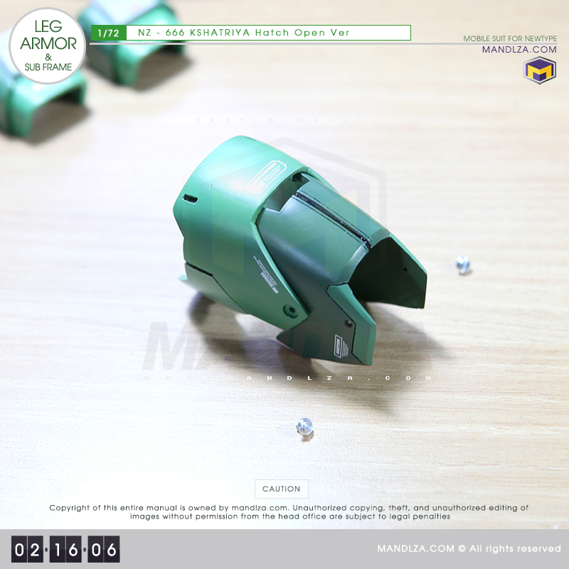 NZ-666 KSHATRIYA LEG ARMOR 02-16
