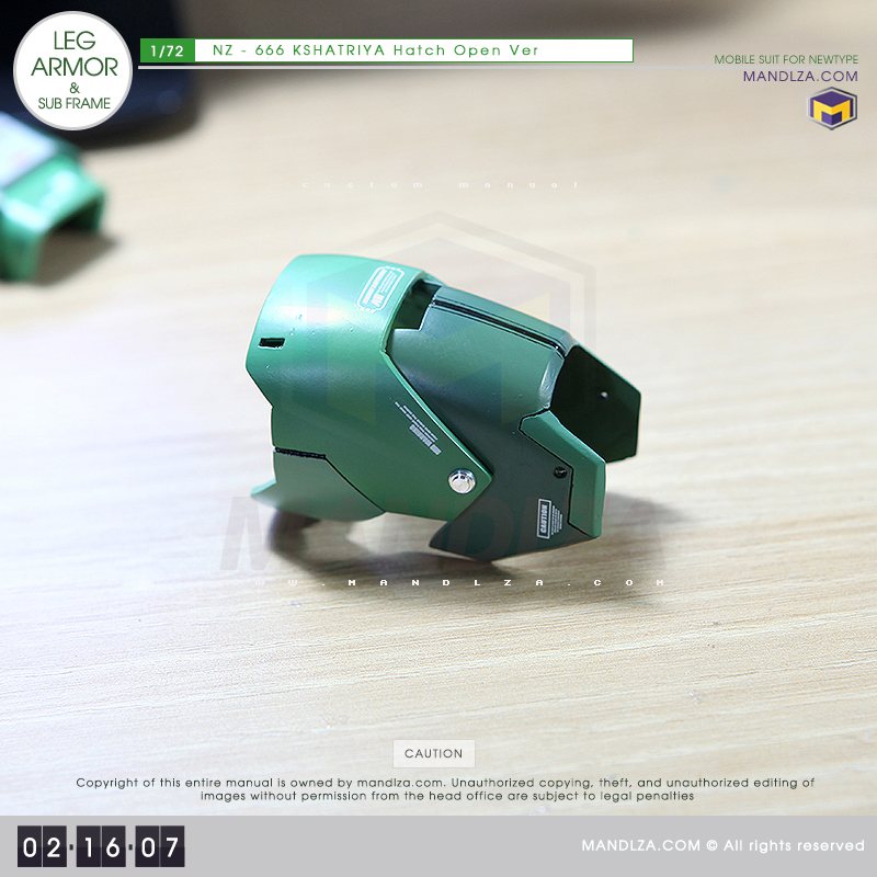 NZ-666 KSHATRIYA LEG ARMOR 02-16