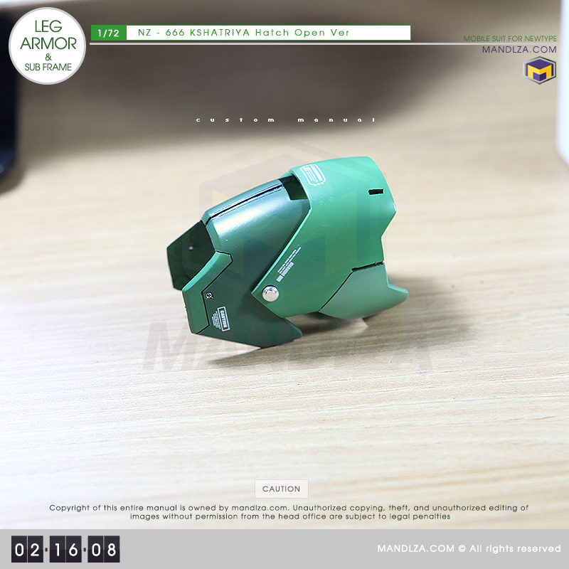 NZ-666 KSHATRIYA LEG ARMOR 02-16
