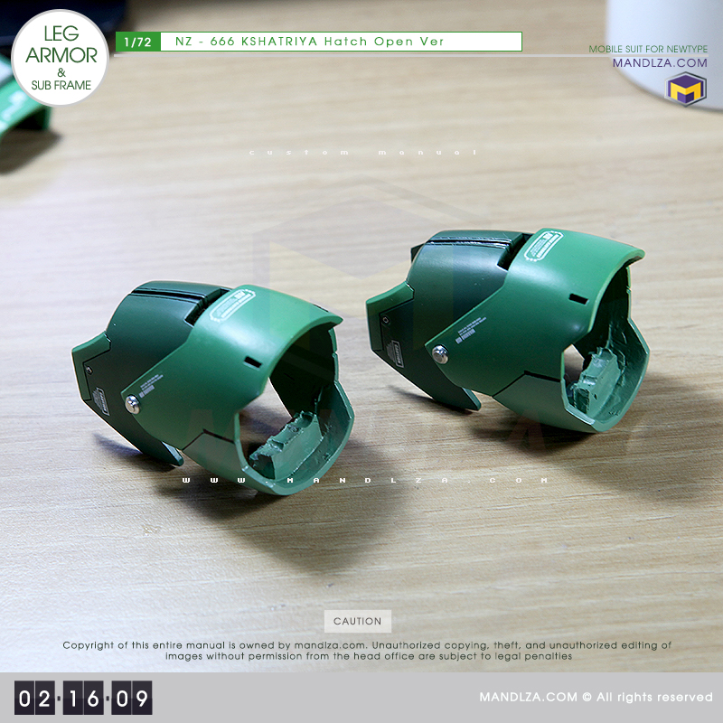 NZ-666 KSHATRIYA LEG ARMOR 02-16