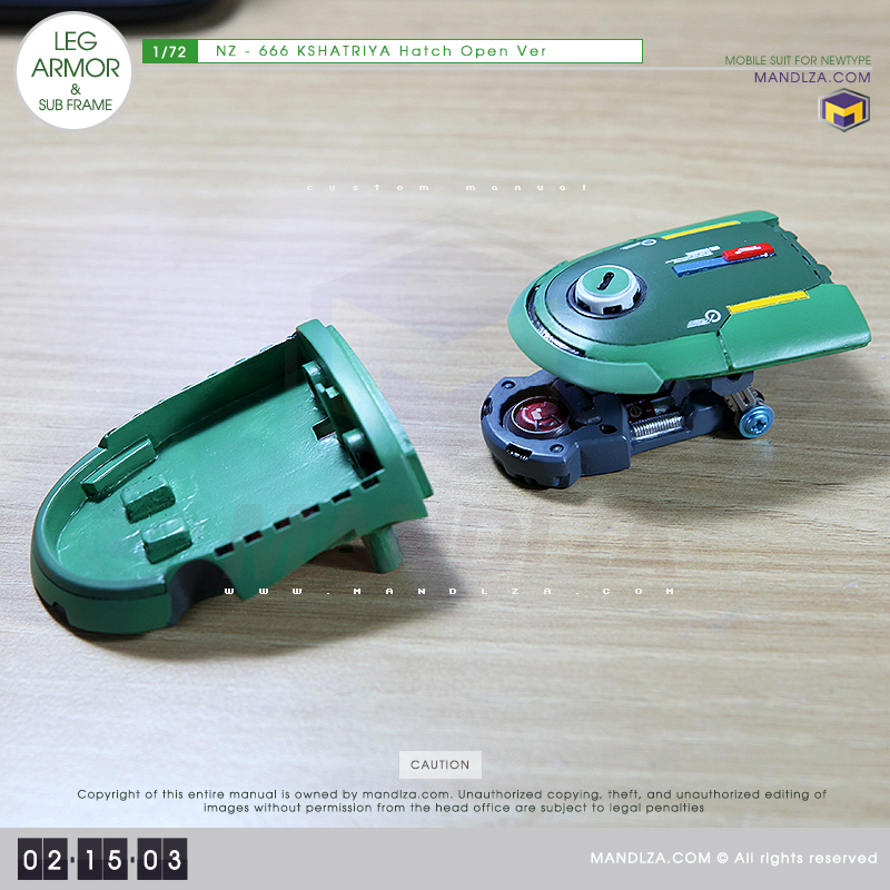 NZ-666 KSHATRIYA LEG ARMOR 02-15