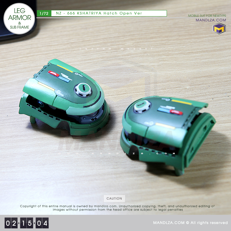 NZ-666 KSHATRIYA LEG ARMOR 02-15