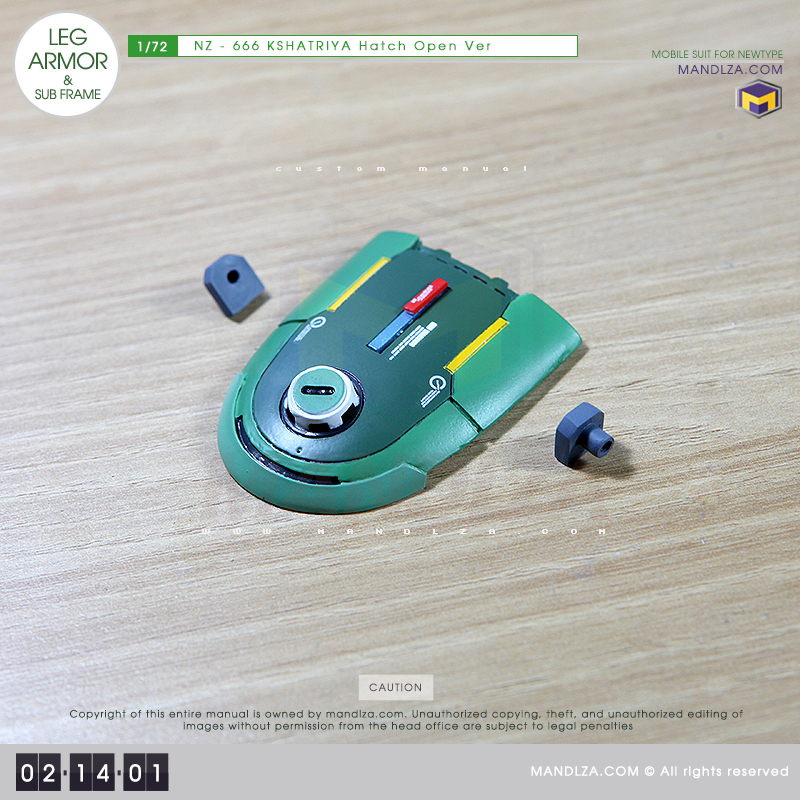 NZ-666 KSHATRIYA LEG ARMOR 02-14