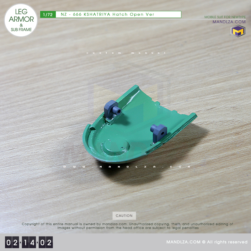 NZ-666 KSHATRIYA LEG ARMOR 02-14